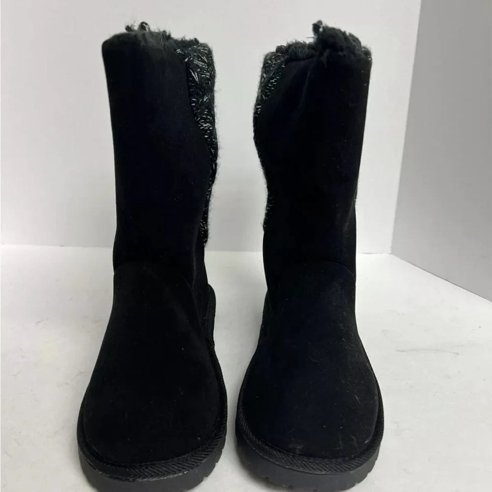 MukLuks Womens Sarina Boot Black 7 M